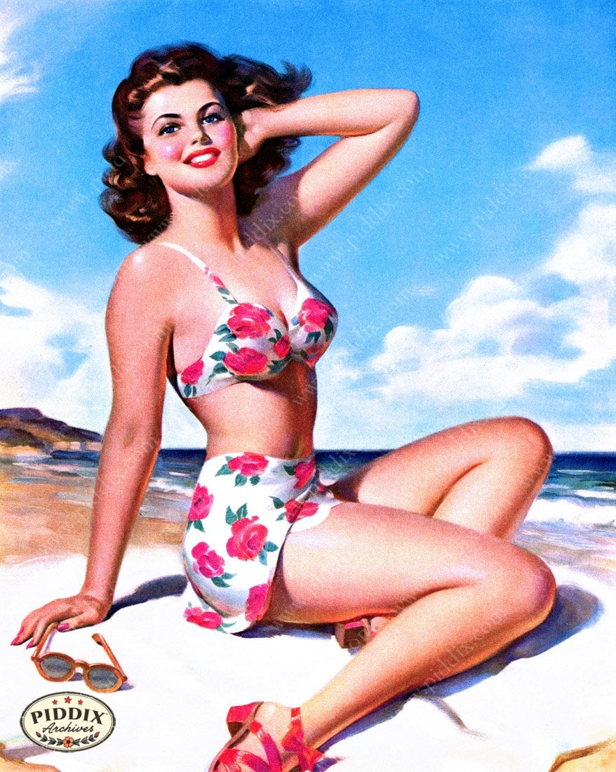 Pdxc9393 -- Pin-Ups Color Illustration