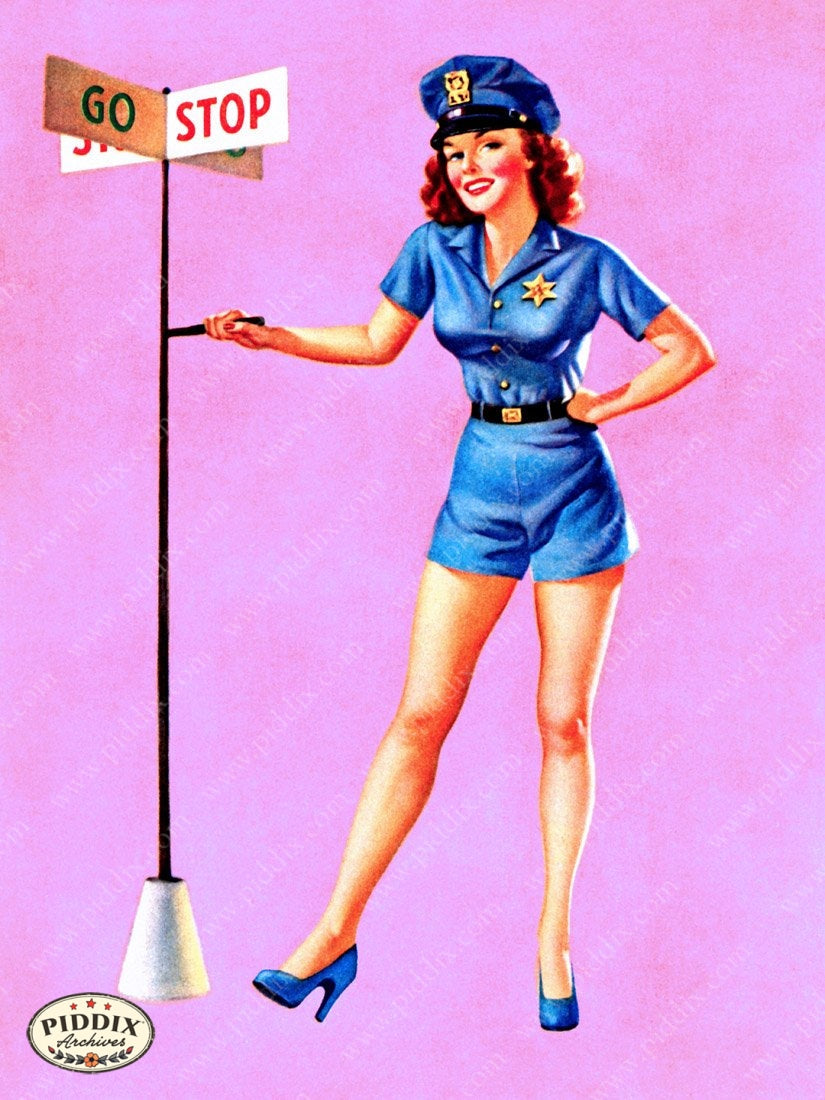 Pdxc9398 -- Pin-Ups Color Illustration