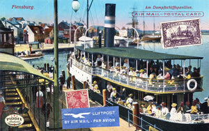 Pdxc9432 -- Travel Postcards Original Collage