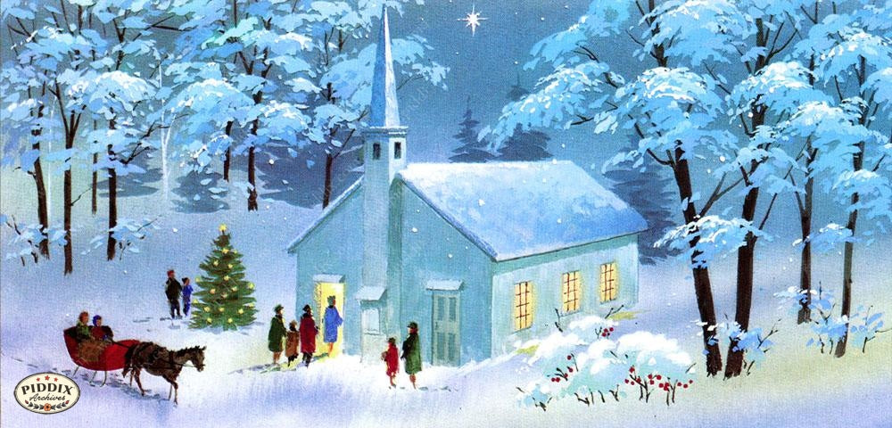 Pdxc9724 -- Snowy Scenes Color Illustration