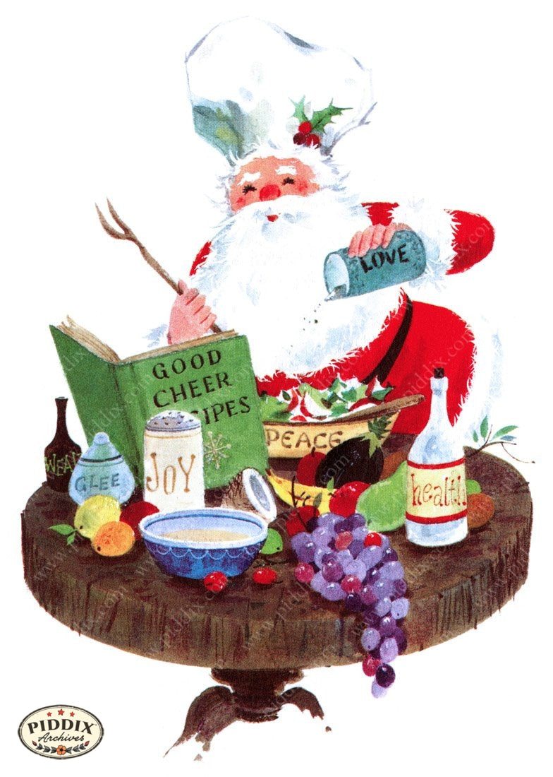 Pdxc9729 -- Santa Claus Color Illustration