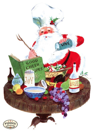 Pdxc9729 -- Santa Claus Color Illustration