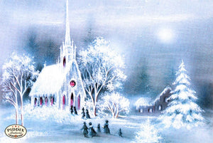 Pdxc9730 -- Snowy Scenes Color Illustration