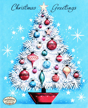 Pdxc9734A -- Christmas Trees Color Illustration