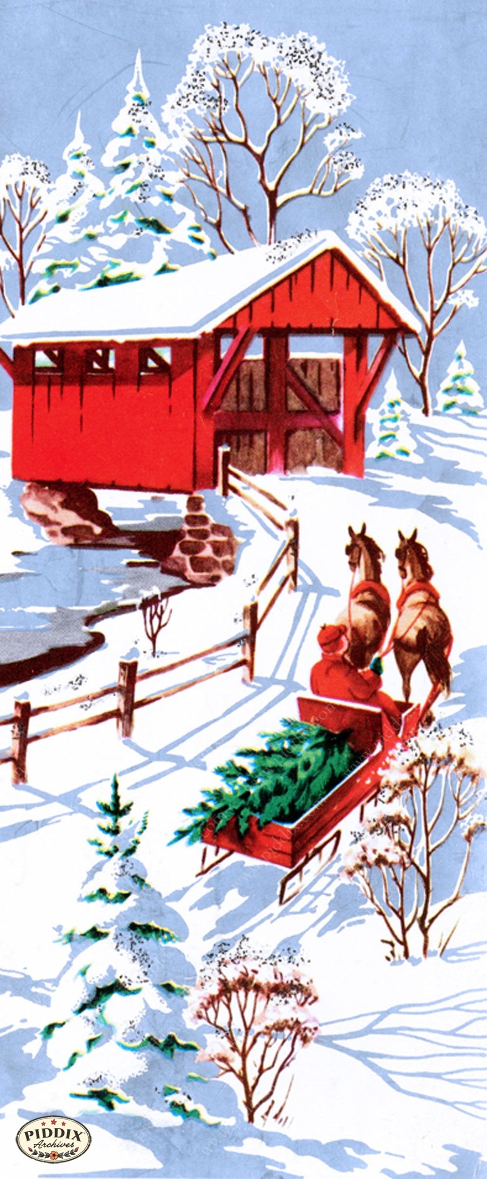Pdxc9747 -- Snowy Scenes Color Illustration