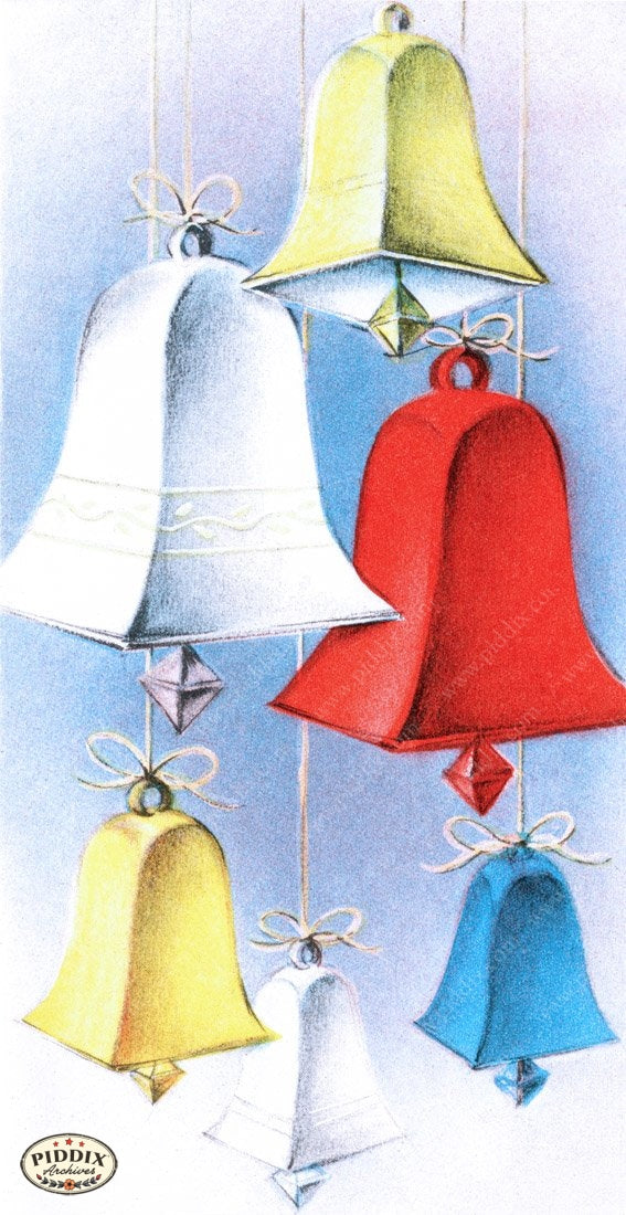 Pdxc9749 -- Christmas Bells Color Illustration