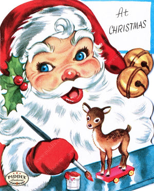 Pdxc9752A -- Santa Claus Color Illustration