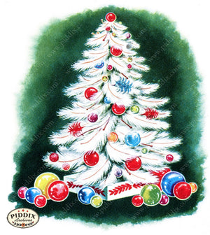 Pdxc9769 -- Christmas Trees Color Illustration