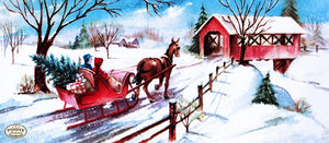 Pdxc9770A -- Snowy Scenes Color Illustration
