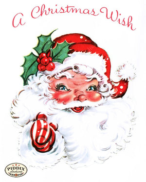 Pdxc9773A -- Santa Claus Color Illustration