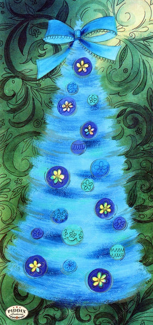 Pdxc9792 -- Christmas Trees Color Illustration