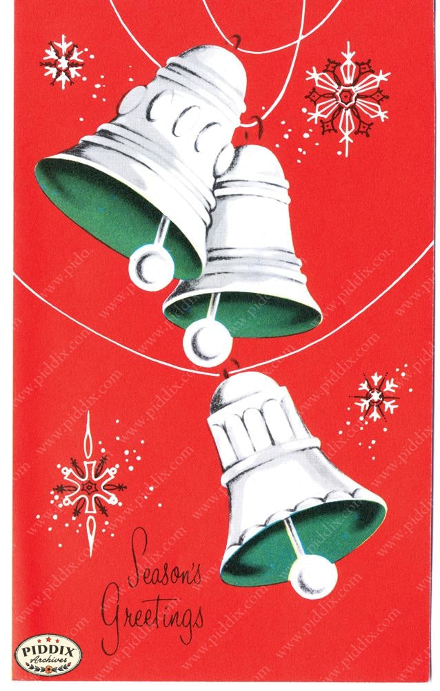 Pdxc9797 -- Christmas Bells Color Illustration