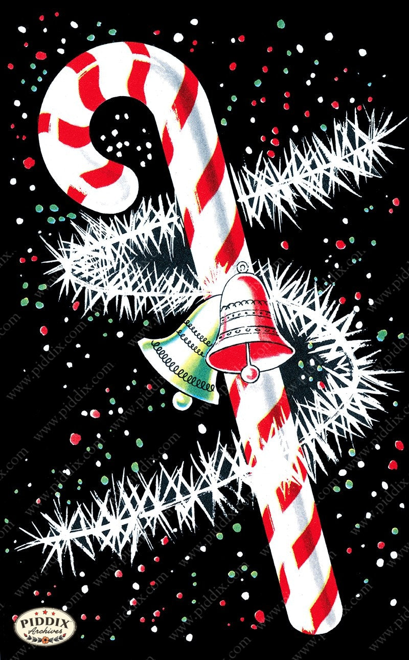 Pdxc9803 -- Christmas Candy Color Illustration