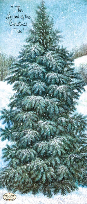 Pdxc9808 -- Christmas Trees Color Illustration