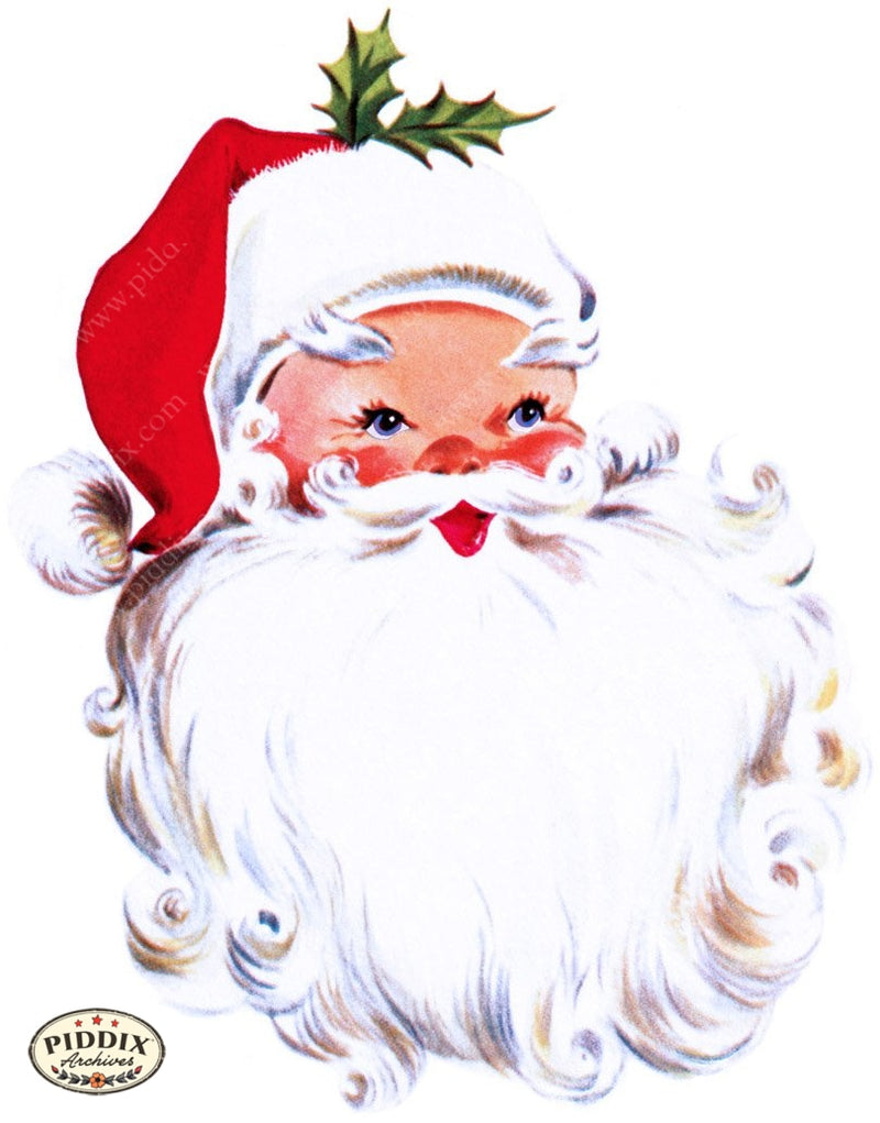 Christmas: Santa Faces - piddix