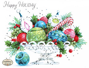 Pdxc9824 -- Christmas Ornaments Color Illustration