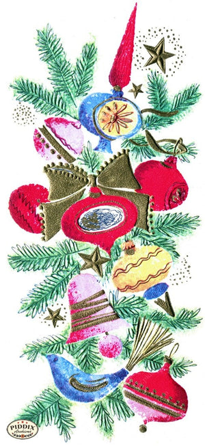 Pdxc9848 -- Christmas Ornaments Color Illustration
