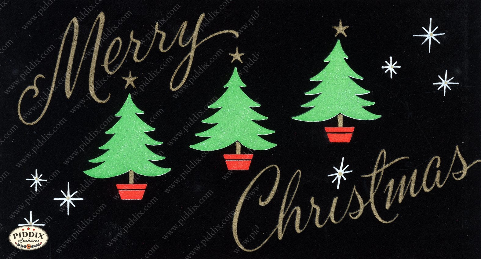 Pdxc9881 -- Christmas Words Color Illustration