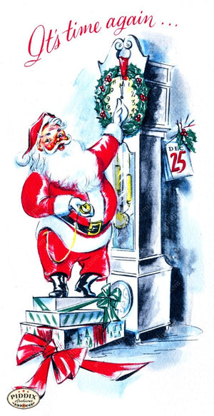 Pdxc9882 -- Santa Claus Color Illustration