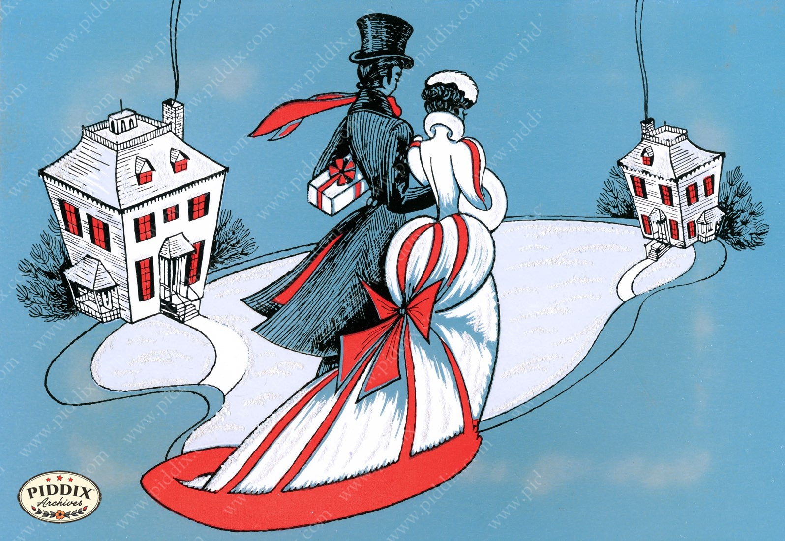 Pdxc9889 -- Christmas Color Illustration