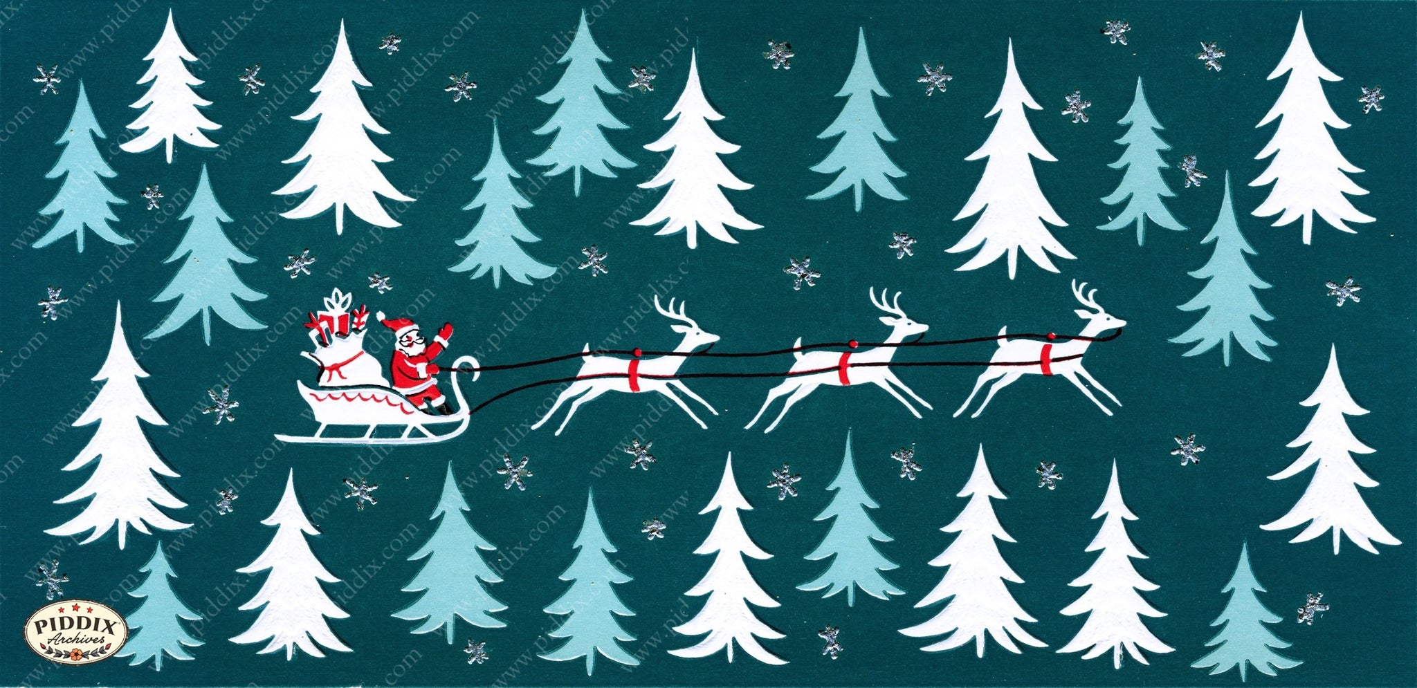 Pdxc9897 -- Santa Claus Color Illustration