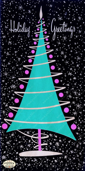 Pdxc9931 -- Christmas Trees Color Illustration