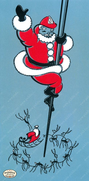 PDXC9955 -- Santa Claus Color Illustration