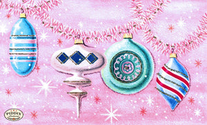 Pdxc9987 -- Christmas Ornaments Color Illustration