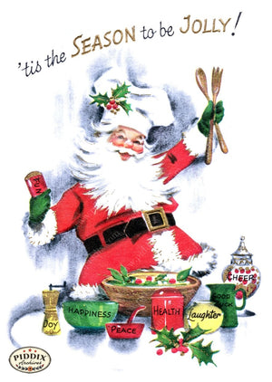 PDXC9995a -- Santa Claus Color Illustration