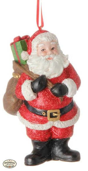 Santa Claus Christmas Ornament -- Piddix Licensed Products Licensed Piddix Product
