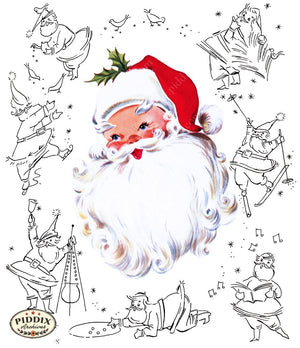 Santa Claus Pdxc9822 Color Illustration