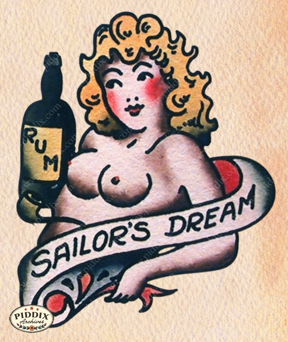 Tattoo Pdxc12140 Color Illustration