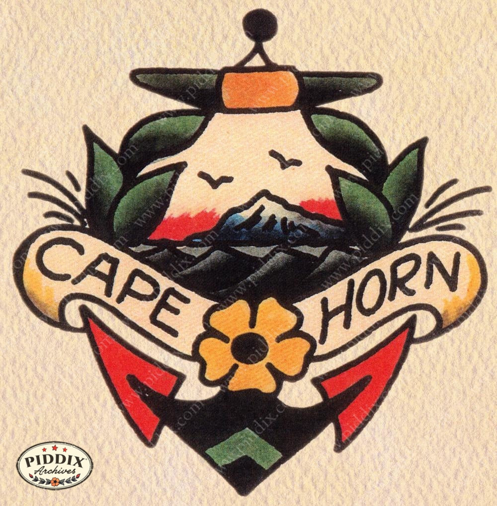 Tattoo Pdxc12142 Color Illustration