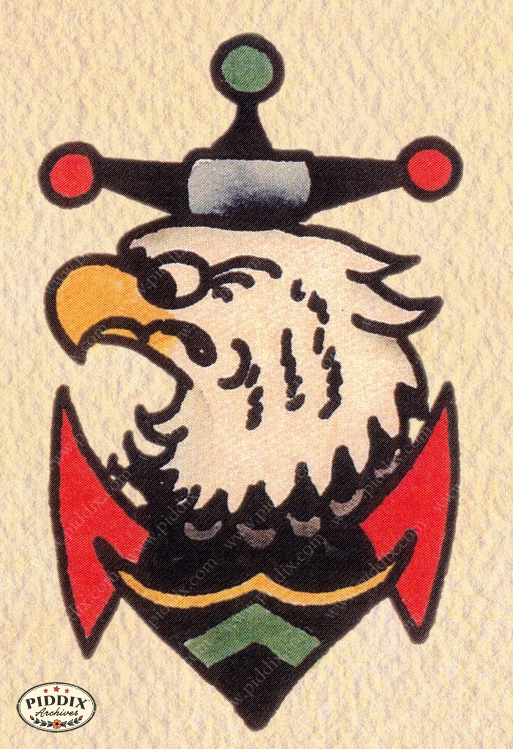 Tattoo Pdxc12144 Color Illustration