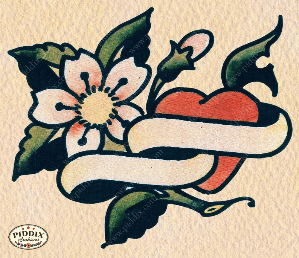 Tattoo Pdxc12149 Color Illustration