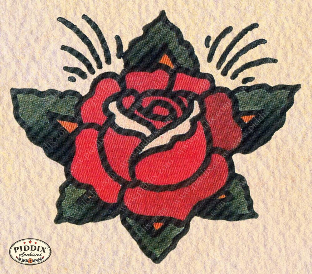 Tattoo Pdxc12169 Color Illustration