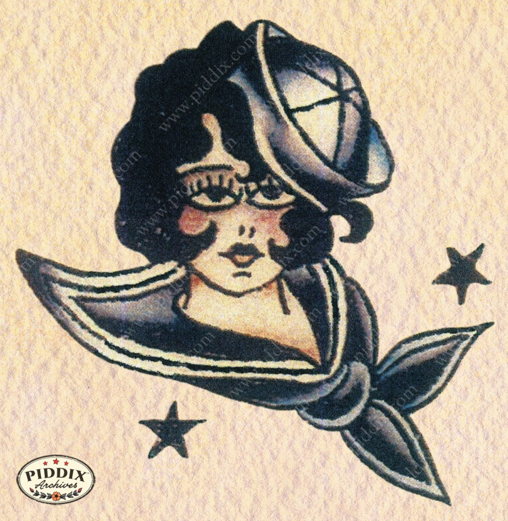 Tattoo Pdxc12219 Color Illustration