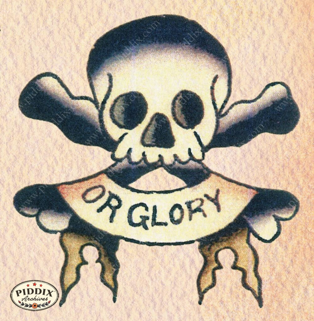 Tattoo Pdxc12220 Color Illustration