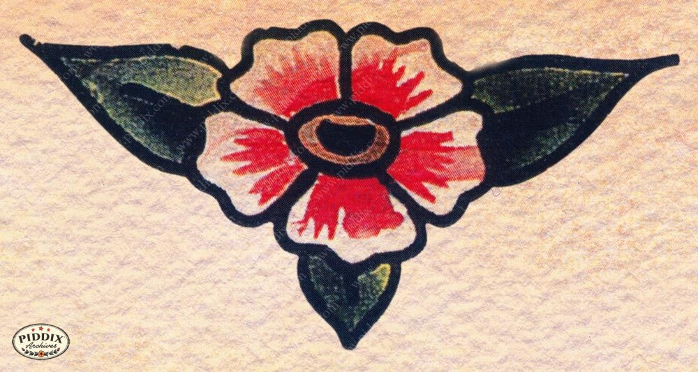 Tattoo Pdxc12231 Color Illustration