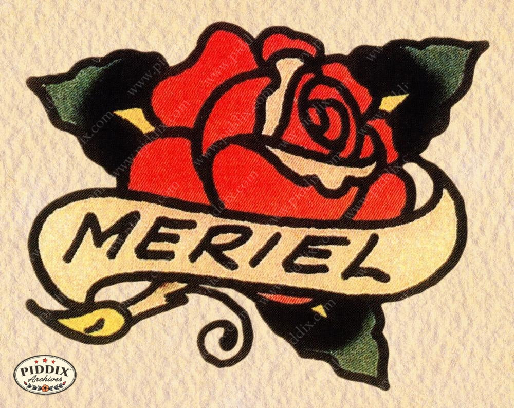 Tattoo Pdxc12236 Color Illustration