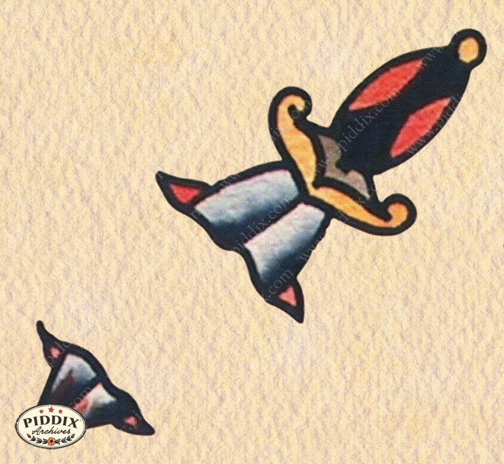 Tattoo Pdxc12243 Color Illustration