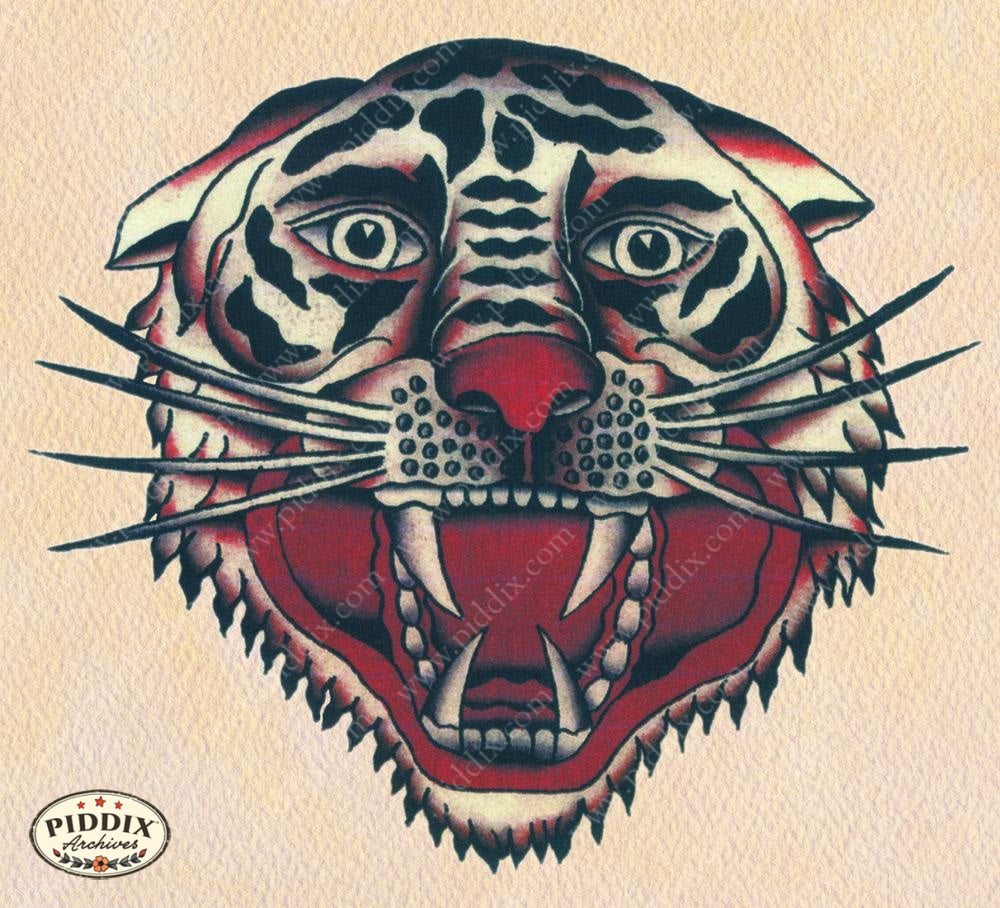 Tattoo Pdxc12263 Color Illustration