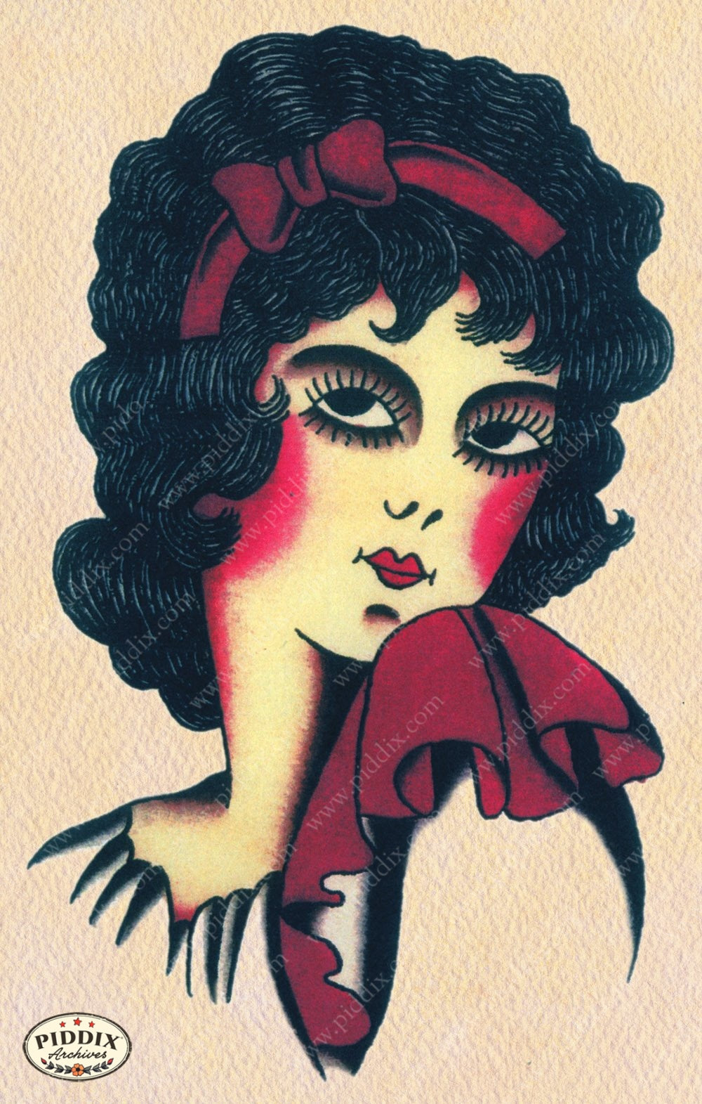 Tattoo Pdxc12271 Color Illustration