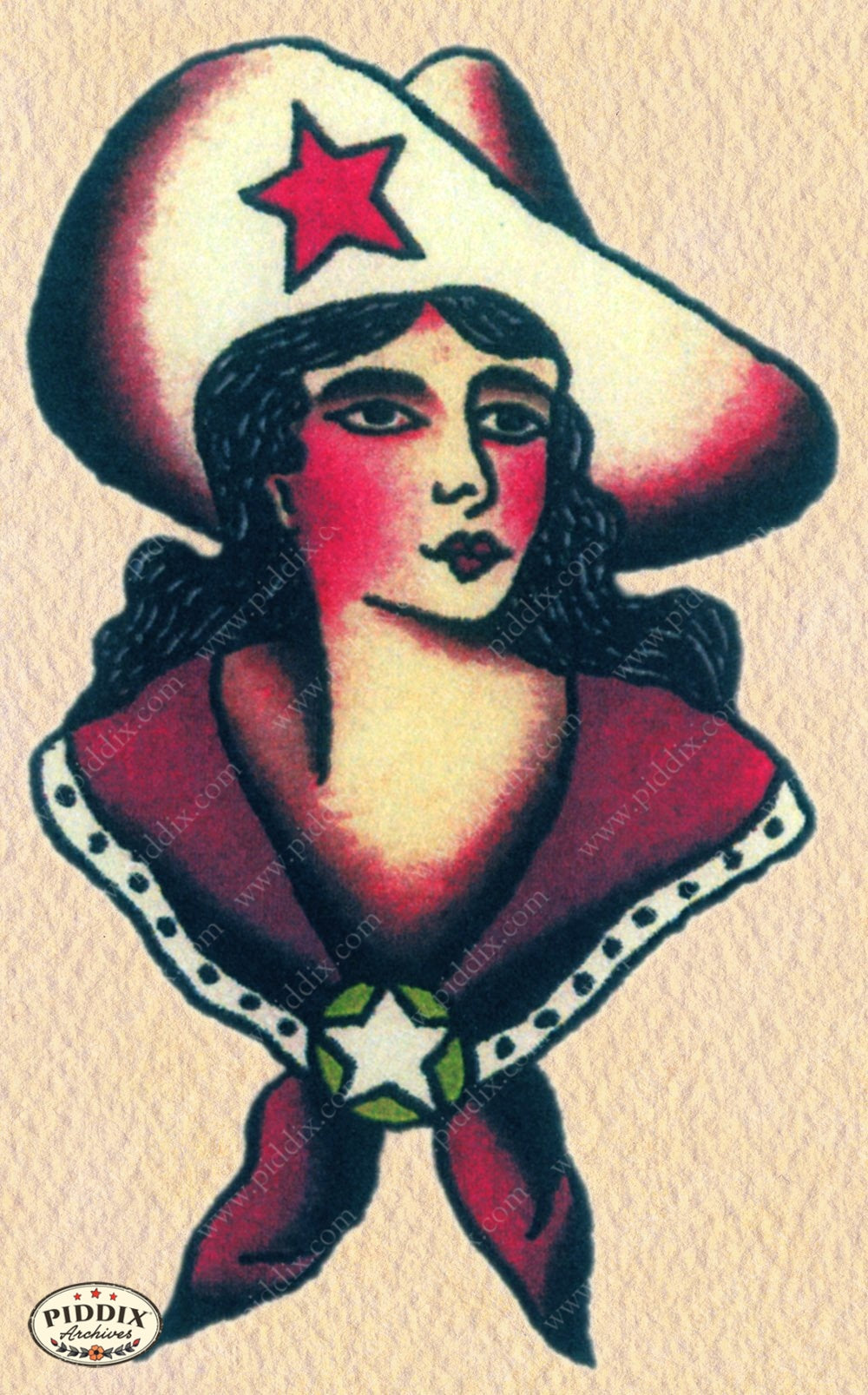 Tattoo Pdxc12272 Color Illustration