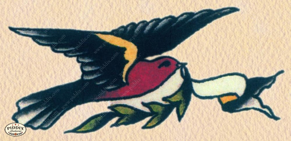 Tattoo Pdxc12275 Color Illustration