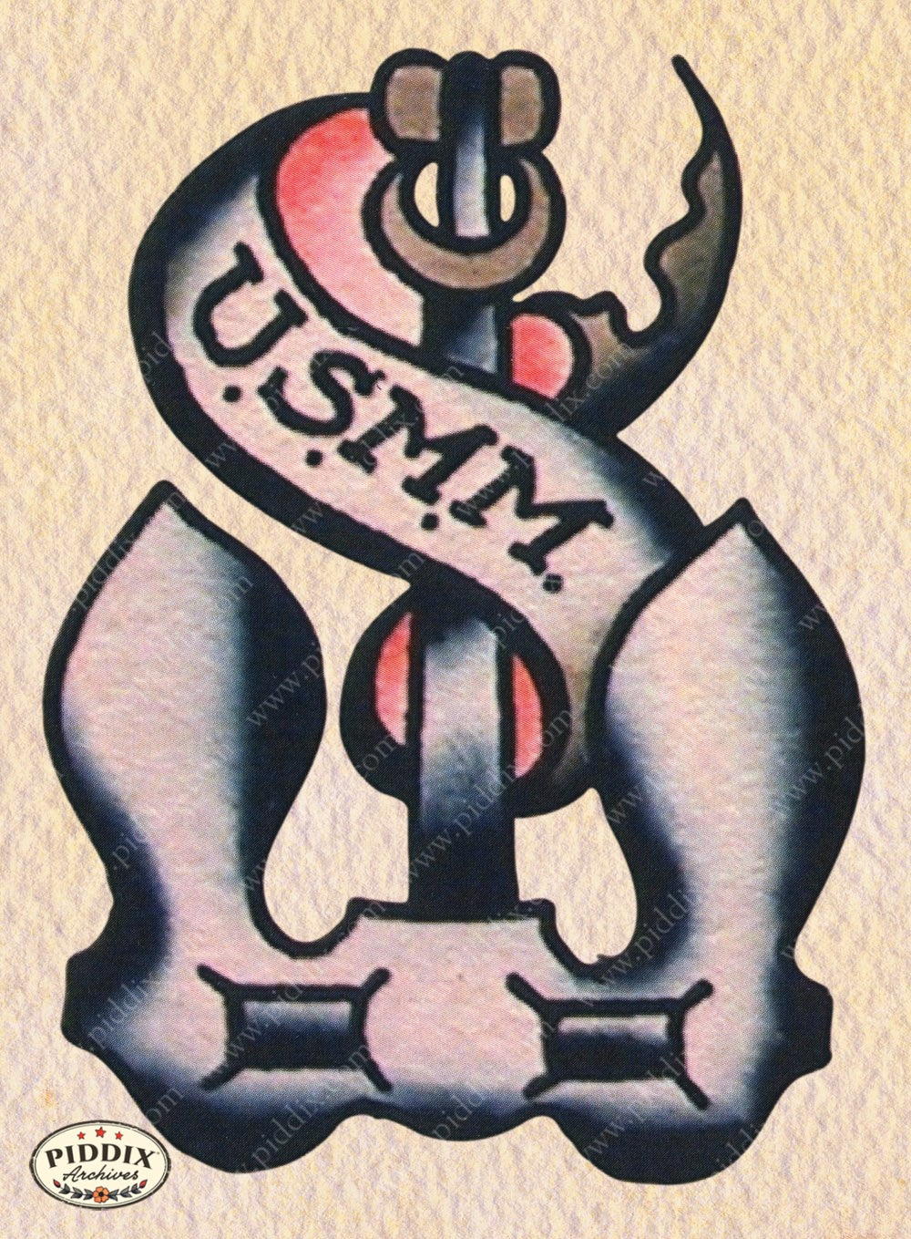 Tattoo Pdxc12291 Color Illustration