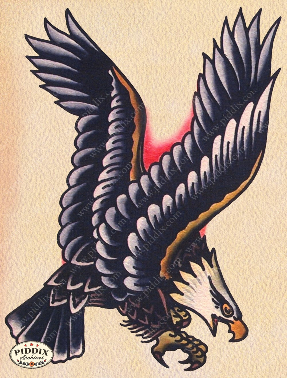 Tattoo Pdxc12299 Color Illustration