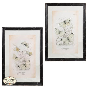 Vintage Butterfly Prints Wall Art -- Piddix Licensed Products Licensed Piddix Product