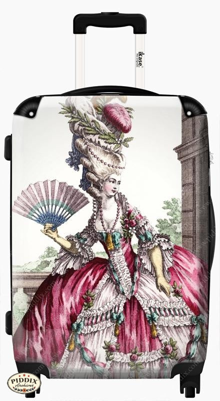 Vintage French Fashion Travel Luggage -- Piddix Licensed Products Licensed Piddix Product