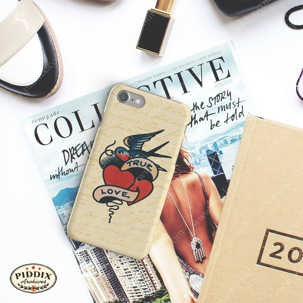 Vintage Tattoos Phone Cases -- Piddix Licensed Products Licensed Piddix Product